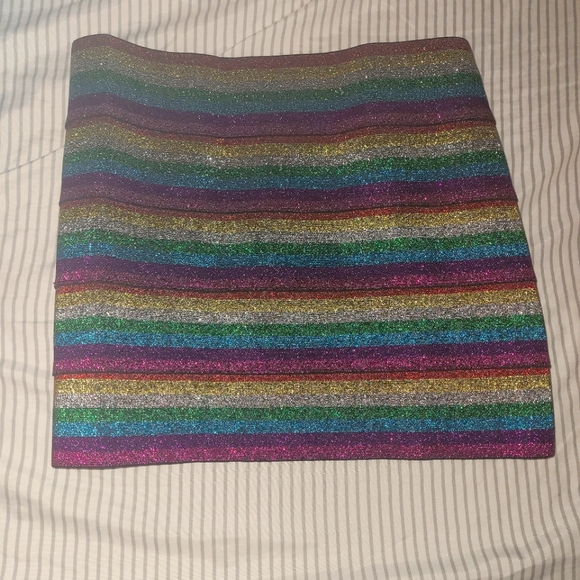 Lovely Day Neon Mini Elastic Skirt - Picture 4 of 5